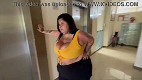 Heart-Pounding Toy Control at Building Entrance Thrills Her