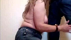 french slave housewife bound and face fucked by master
