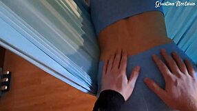 i got fucked by athletic yoga instructor ponytail in hammock doggystyle pov