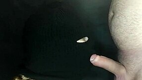 my stepsis hides her face in balaclava but her hot mouth deepthroats my huge cock so good