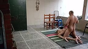 i couldn't resist convincing my stepsis for backyard sex