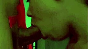 young brazilian brunette delivers sloppy blowjob and takes massive cum all over her face