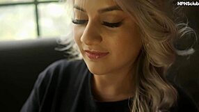 colombian blonde's big nipples and shaved pussy win the card game fuck