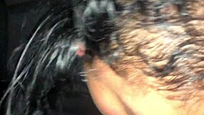 Single mother sucks cock in taxi on Lima streets
