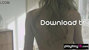 petite blonde scarlett sage strips slow then fingers her tight pussy craving more