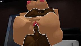 nagatoro gets ditched then takes massive bbc backshots in roblox roleplay