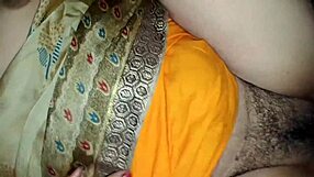 Desi maid at ranch spreads legs wide for first-time married wife fucking masti