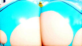 samus's massive boobs beg for your deepest stare and squeeze
