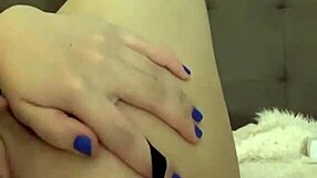 pink pussy escort masturbates wildly for client in hotel!