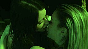 Petite Charly and Jill Lick Pussy in Lucid Threesome Bliss?