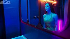 whoa grabbed this blonde slut in nightclub toilet and licked her wet pussy raw!