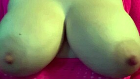 italian milf artemisia love bounces huge natural tits in solo fetish play