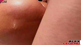 mellanie monroe's fat ass bounces wild on cock