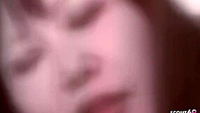 Japanese Step-Mom Caught Masturbating! Seduces Boy for Wet Suck Titjob