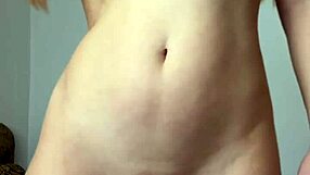 Petite teen Maiskii masturbates with dildo fingers shaved pussy to orgasm