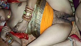 Desi maid at ranch spreads legs wide for first-time married wife fucking masti