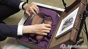 Lilly's Secretary Feet Tease in Feetdish Volume 2 Box