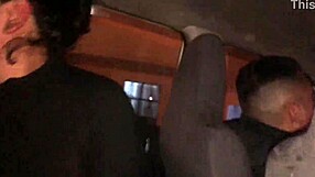 Single mother sucks cock in taxi on Lima streets