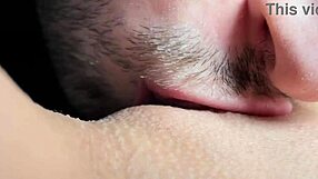 naughty amateur couple homemade tongue dives deep into wet pussy licking