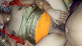 Desi maid at ranch spreads legs wide for first-time married wife fucking masti