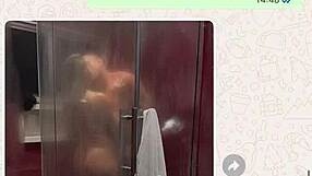 wife sent me vids of her first big cock cuckold gloryhole adventure