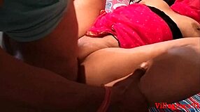 desi wife in saree gets bent over and fucked hard by hubby in homemade quickie muff dive