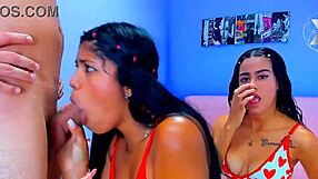 imagine her sloppy deepthroat on stepbrother's big cock while submissive