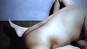 real indian couple shares sensual bedroom passion with curves and moans