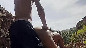 heart breaks watching friend fuck my wife outdoors