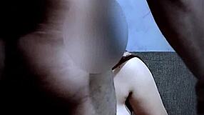 real indian couple shares sensual bedroom passion with curves and moans