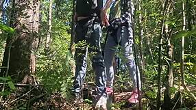i felt her strapon dominate me completely during our outdoor russian femdom session