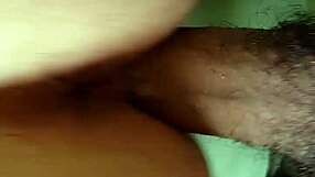 curvy girlfriend bends over for bare bbc in amateur pov doggystyle