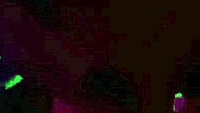 real couple shares a tender intimate moment under red lights