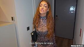 think this skinny belgian slut can handle bbc anal and dp behind bro?