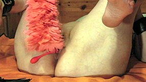 Housewife Bound Whipped Fucked in Garage Swallows Huge Cum Load