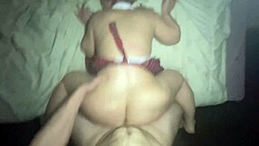 Amateur Slut Bent Over Doggystyle Anal Farting to Orgasm POV