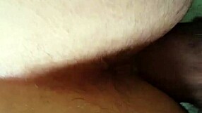 curvy girlfriend bends over for bare bbc in amateur pov doggystyle