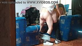 spying on latina stepsis getting doggystyle pounded by boyfriend?
