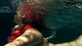 wanna dive into lilia mihalkova and natalia kupalka's underwater lesbian play?