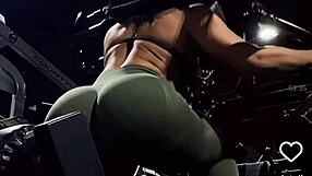 ever wonder what happens when sexy gym asses get too tempting?