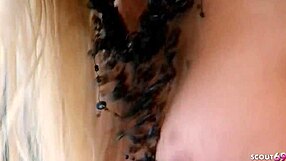 old george uhl shares close moment with blonde nicky angel as it drips out slowly