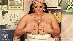 hey angelina castro handles that huge squirting machine