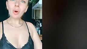 Russian Crossdresser Flaunts Cute Ass In See-Through Bigo Live!