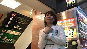 Akiba Idol's Backstage Perks: Miniskirt Tease Ends in Facial Cumshot Option