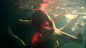 wanna dive into lilia mihalkova and natalia kupalka's underwater lesbian play?