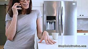 stepmom's big tits bounce as i fuck her pov hardcore in bedroom taboo tittyfuck