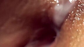 juicy creampies and cumshots drip from tight pussies close-up