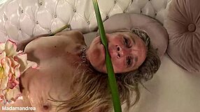 Blonde Milf Fists Huge Pussy to Squirting Orgasm