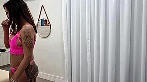 watching my curvy latina wife scream on that huge cock right in front of me breaks me