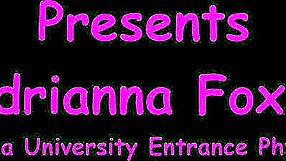 Tampa University Entrance Exam Adrianna Fox Spreads